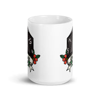 Well, Shit DND White glossy mug