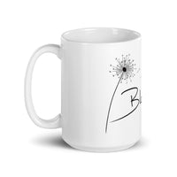 Blow Me White glossy mug