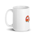 Queer Pride White glossy mug