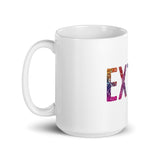 EXTRA White glossy mug