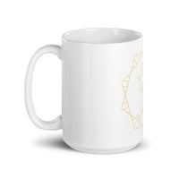 Fuck Gender Roles White glossy mug