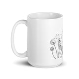 Blow Me White glossy mug