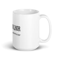 Love Knows No Gender White glossy mug