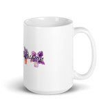 Love Laugh Lesbian White glossy mug