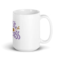 Trust the Process White glossy mug