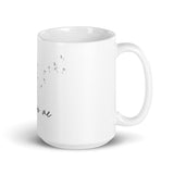 Blow Me White glossy mug