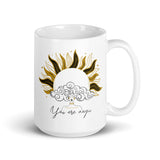 You Are Magic White glossy mug