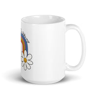 I Don’t Care What The Bible Says White glossy mug