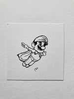 Mini Original It’s a me Ink Art