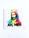 Ah, Men Sticker