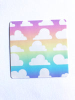 Pastel Clouds Sticker