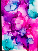 Pink Dreams Abstract Original Art