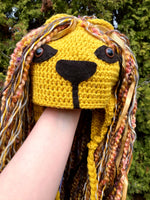 Lion Crochet Hat