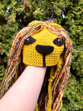 Lion Crochet Hat