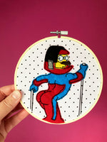 Stupid Sexy Neighbor Embroidery Hoop