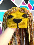 Lion Crochet Hat