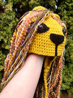 Lion Crochet Hat