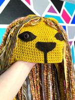 Lion Crochet Hat