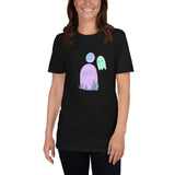 Awh Man Sad Ghost Short-Sleeve Unisex T-Shirt