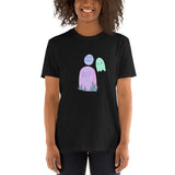 Awh Man Sad Ghost Short-Sleeve Unisex T-Shirt