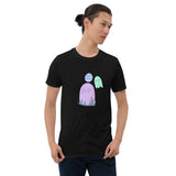 Awh Man Sad Ghost Short-Sleeve Unisex T-Shirt