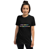 Go Away I’m Reading Short-Sleeve Unisex T-Shirt