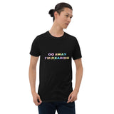 Go Away I’m Reading Short-Sleeve Unisex T-Shirt