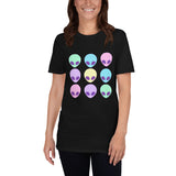 Pastel Goth Aliens Short-Sleeve Unisex T-Shirt