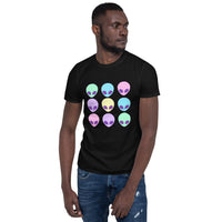 Pastel Goth Aliens Short-Sleeve Unisex T-Shirt