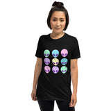 Pastel Goth Aliens Short-Sleeve Unisex T-Shirt