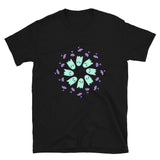 Sad Ghost Comic Circle Short-Sleeve Unisex T-Shirt