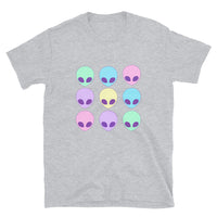 Pastel Goth Aliens Short-Sleeve Unisex T-Shirt