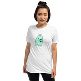 Sad Ghost Comic Dandelion Wish Short-Sleeve Unisex T-Shirt