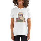 Spectacles Girl Short-Sleeve Unisex T-Shirt