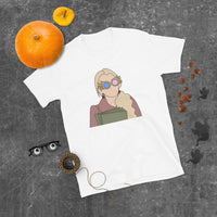 Spectacles Girl Short-Sleeve Unisex T-Shirt