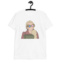 Spectacles Girl Short-Sleeve Unisex T-Shirt