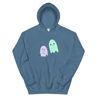 Sad Ghost Comic 6 Feet Unisex Hoodie