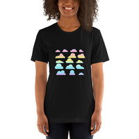 Pastel Goth Clouds Short-Sleeve Unisex T-Shirt