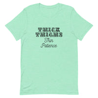 Thick Thighs Thin Patience Short-Sleeve Unisex T-Shirt