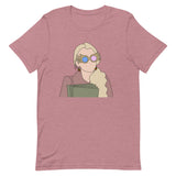 Spectacles Girl Short-Sleeve Unisex T-Shirt