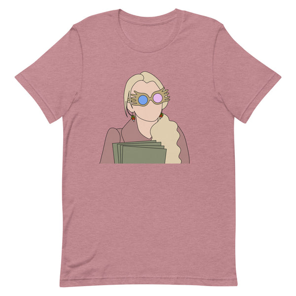 Spectacles Girl Short-Sleeve Unisex T-Shirt