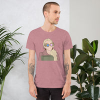 Spectacles Girl Short-Sleeve Unisex T-Shirt