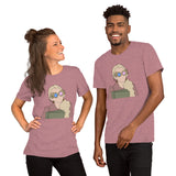 Spectacles Girl Short-Sleeve Unisex T-Shirt