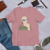 Spectacles Girl Short-Sleeve Unisex T-Shirt