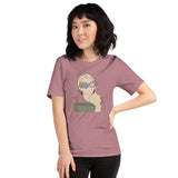 Spectacles Girl Short-Sleeve Unisex T-Shirt