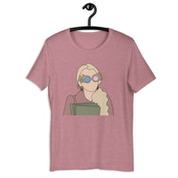 Spectacles Girl Short-Sleeve Unisex T-Shirt