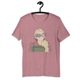 Spectacles Girl Short-Sleeve Unisex T-Shirt