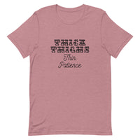 Thick Thighs Thin Patience Short-Sleeve Unisex T-Shirt