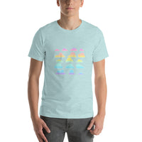 Pastel Goth Clouds Short-Sleeve Unisex T-Shirt