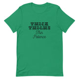 Thick Thighs Thin Patience Short-Sleeve Unisex T-Shirt